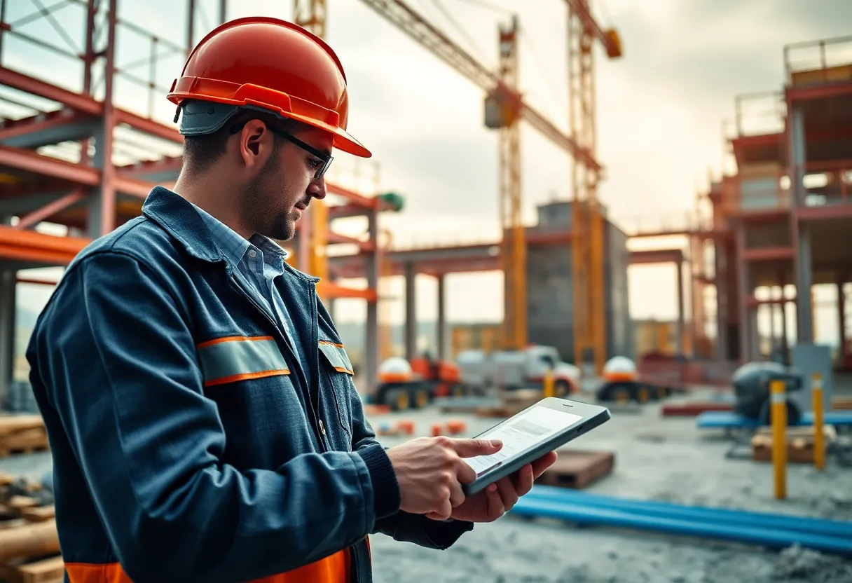 AI technology enhancing risk analysis in construction projects